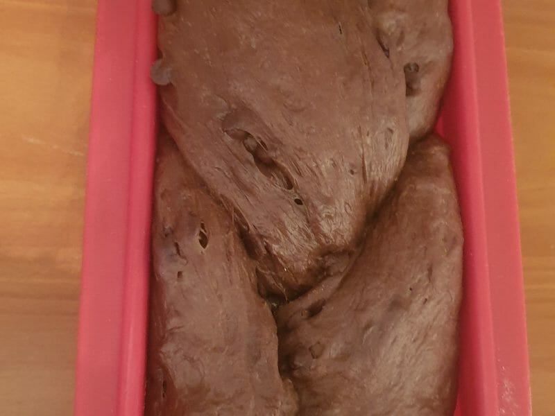 Cliquez pour zoomer ! Brioche tout chocolat Thermomix par sophie33240