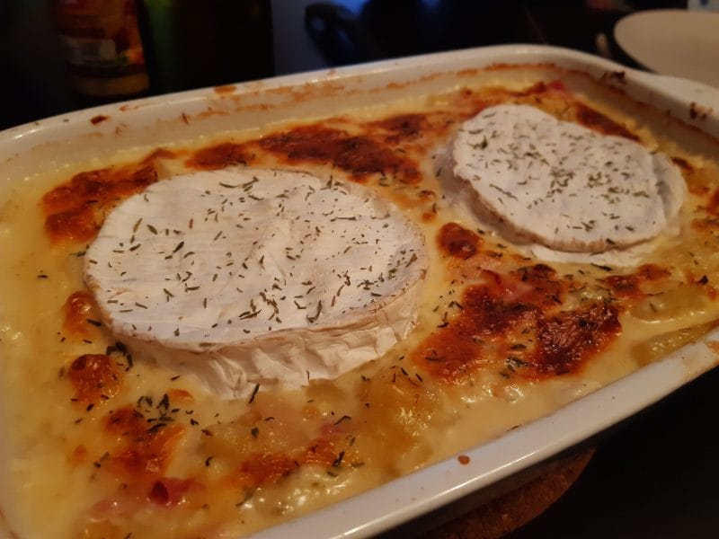 Cliquez pour zoomer ! Gratin de pommes de terre à la normande Thermomix par lucie_3113