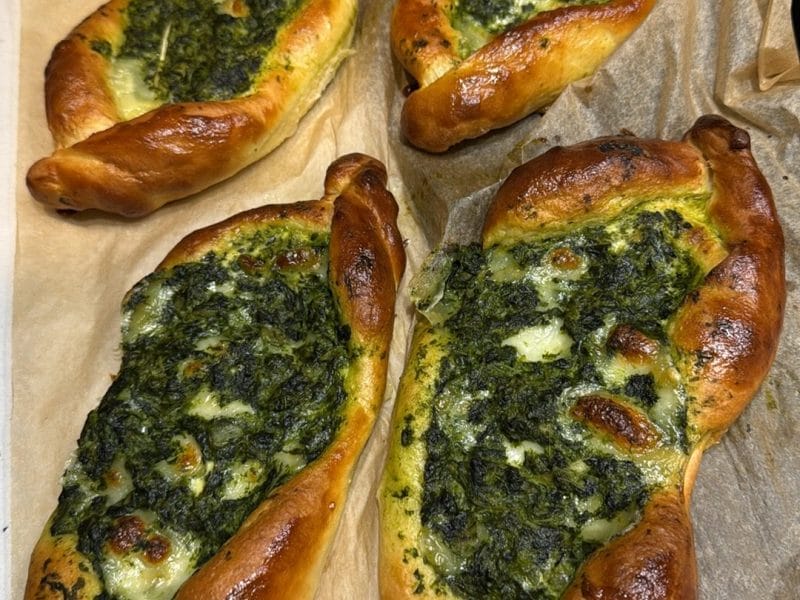 Cliquez pour zoomer ! Pide épinards et feta Thermomix par ophl89