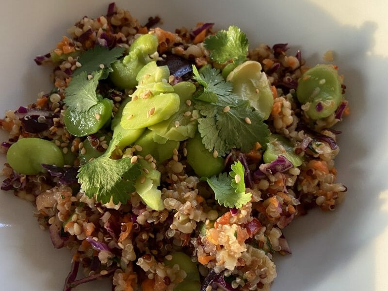 Cliquez pour zoomer ! Salade Thaï de quinoa Thermomix par melo95