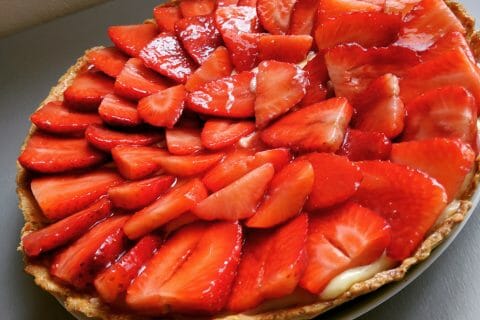 Cliquez pour zoomer ! Tarte aux fraises au Thermomix