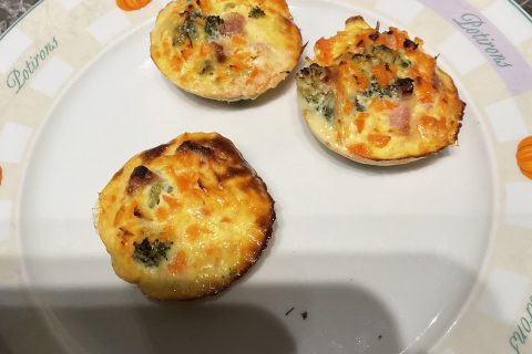 Cliquez pour zoomer ! Bouchées brocoli lardons Thermomix par stop