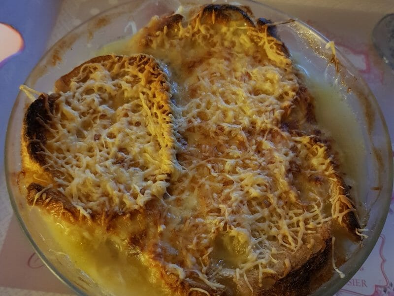 Cliquez pour zoomer ! Soupe de poireaux gratinée Thermomix par Patseg