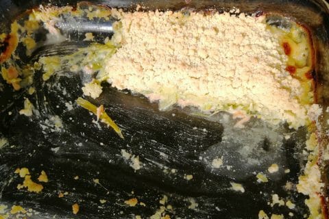 Cliquez pour zoomer ! Crumble de saumon et poireaux au Thermomix