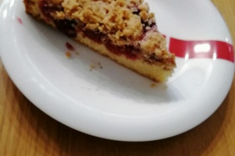 Cliquez pour zoomer ! Crumb cake framboises Thermomix par Sylvette