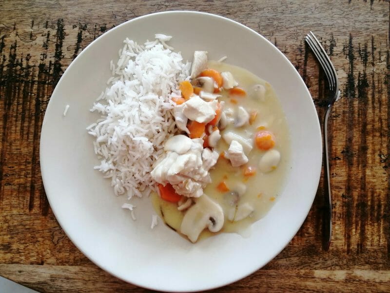 Cliquez pour zoomer ! Blanquette de poulet Thermomix par Sylvette