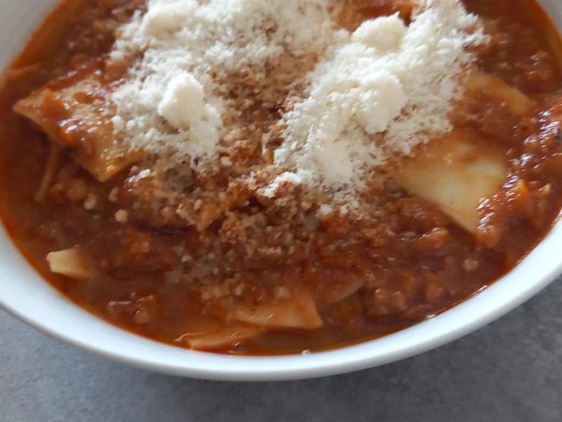 Cliquez pour zoomer ! One pot lasagnes Thermomix par raphle10
