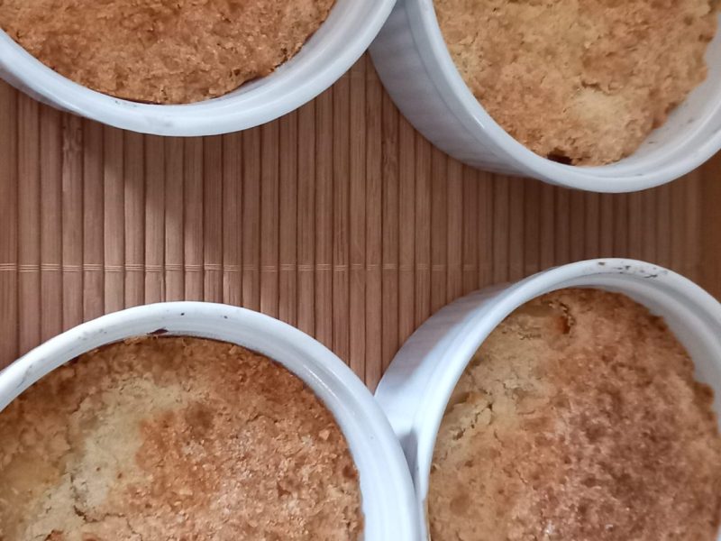 Cliquez pour zoomer ! Crumble pommes, poires et spéculoos Thermomix par raphle10