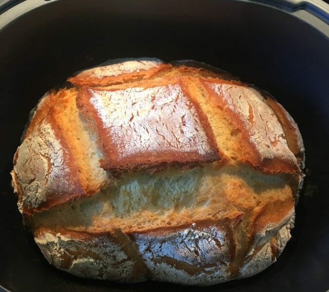 Cliquez pour zoomer ! Pain Cocotte Thermomix par flomelisa