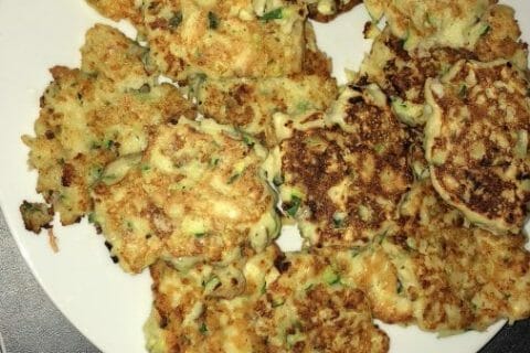 Cliquez pour zoomer ! Beignets de courgettes au Thermomix