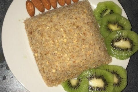 Cliquez pour zoomer ! Bowl cake banane et pépites de chocolat au Thermomix