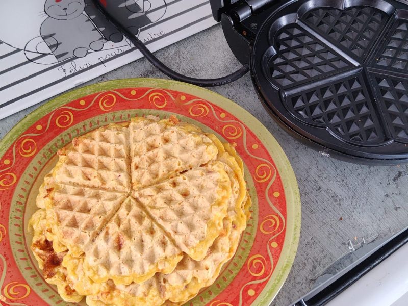 Cliquez pour zoomer ! Gaufres courgettes Thermomix par Conyb67