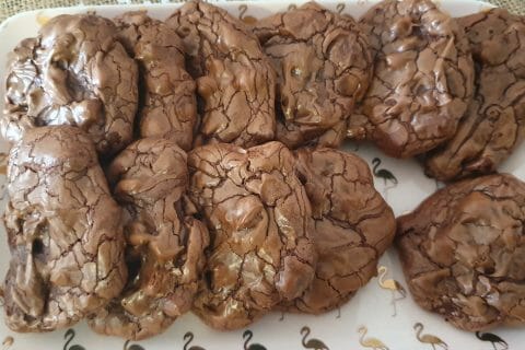 Cliquez pour zoomer ! Cookies brownies au Thermomix