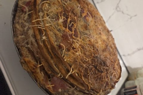 Cliquez pour zoomer ! Gâteau de crêpes à la vanille – Mille crepe cake Thermomix par chatpetitchatchaton