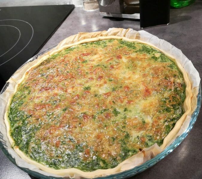 Cliquez pour zoomer ! Quiche épinards et lardons Thermomix par Chloe_roussel74