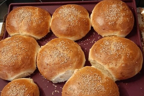 Cliquez pour zoomer ! Pains hamburger Thermomix par Gini67