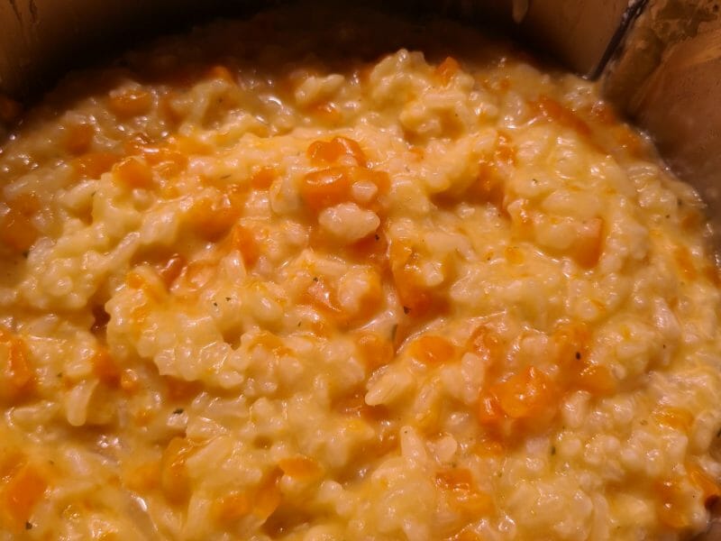 Cliquez pour zoomer ! Risotto aux carottes et parmesan Thermomix par Mumu007