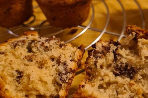 Cliquez pour zoomer ! Muffins noix de pécan et pépites de chocolat Thermomix par Mumu007