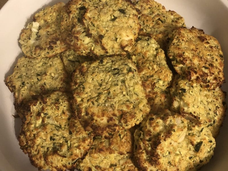 Cliquez pour zoomer ! Galettes de courgettes grecques Thermomix par Tiff_1