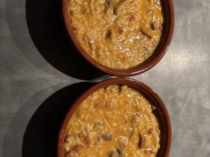 Cliquez pour zoomer ! Risotto au chorizo Thermomix par Christine81150