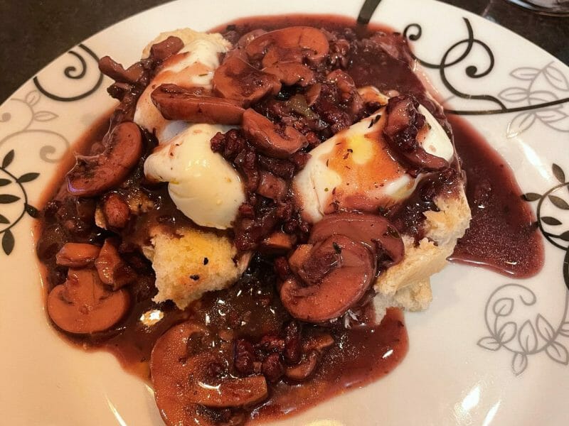 Cliquez pour zoomer ! Oeufs en meurette Thermomix par Peggy1976