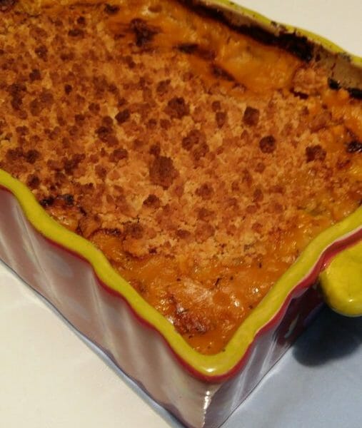 Cliquez pour zoomer ! Crumble aux légumes provençaux Thermomix par Engie