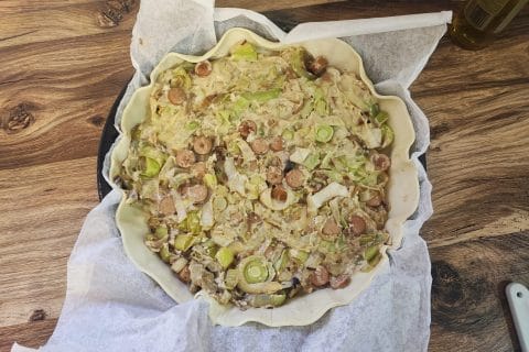 Cliquez pour zoomer ! Tarte aux poireaux Thermomix par smail