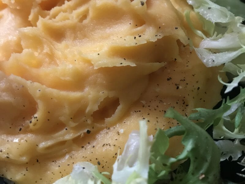 Cliquez pour zoomer ! Purée de pommes de terre et patates douces Thermomix par grungy27