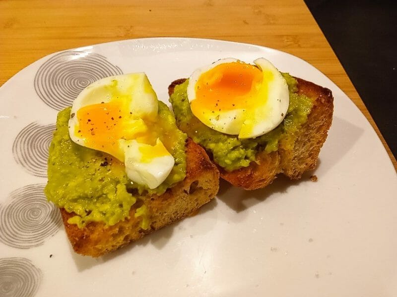 Cliquez pour zoomer ! Tartine avocat et oeuf mollet Thermomix par Emisouris