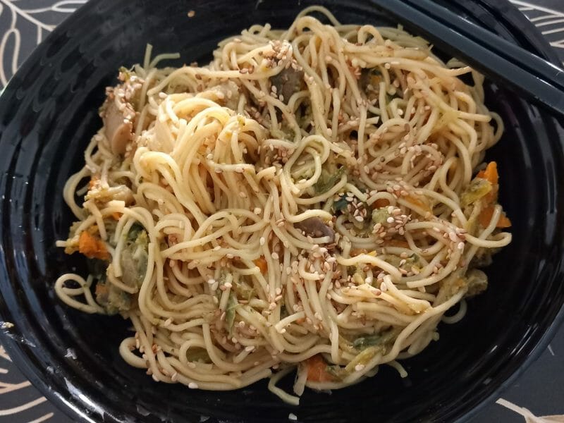 Cliquez pour zoomer ! Nouilles chinoises Thermomix par Cherrynath