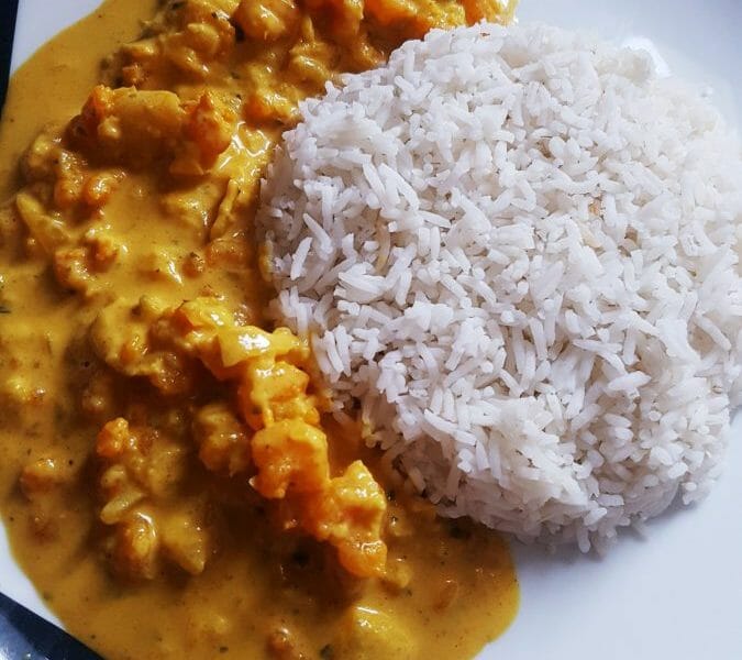 Cliquez pour zoomer ! Curry de crevettes au lait de coco Thermomix par Maely_Ylhan