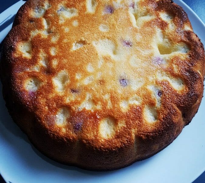 Cliquez pour zoomer ! Clafoutis aux mûres sauvages Thermomix par Maely_Ylhan