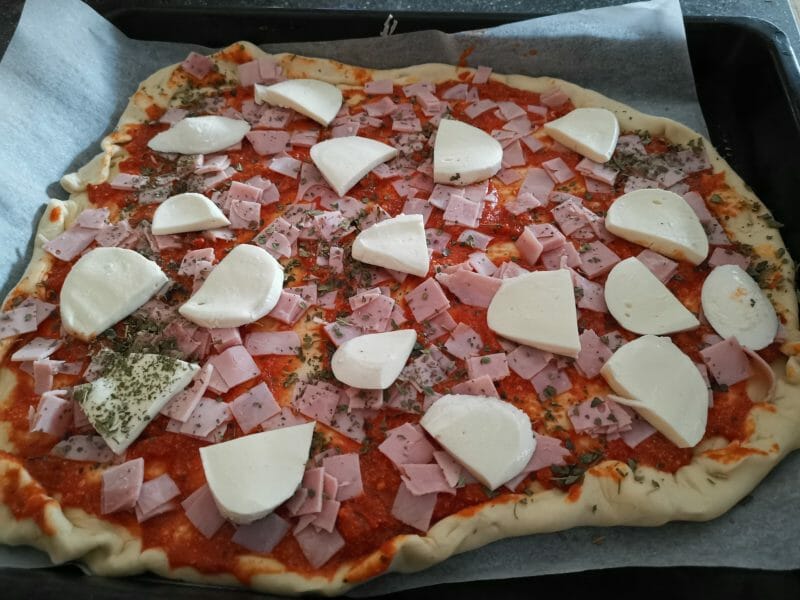 Cliquez pour zoomer ! Pâte à pizza Thermomix par sirjenny