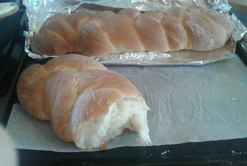 Cliquez pour zoomer ! Brioche tressée à la mie filante Thermomix par Carogus