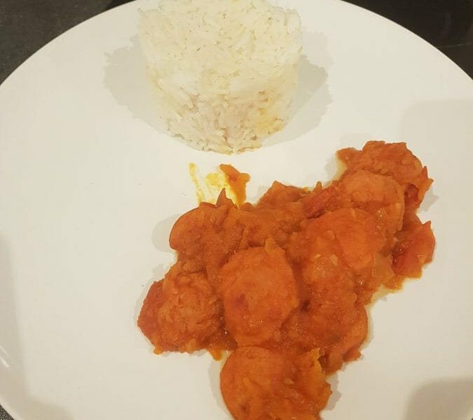 Cliquez pour zoomer ! Rougail saucisse Thermomix par Anais06