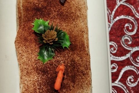 Cliquez pour zoomer ! Bûche Tiramisu Thermomix par ALINE1964