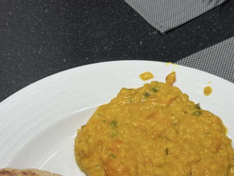 Cliquez pour zoomer ! Dhal de patate douce et de lentilles corail Thermomix par chantal2024