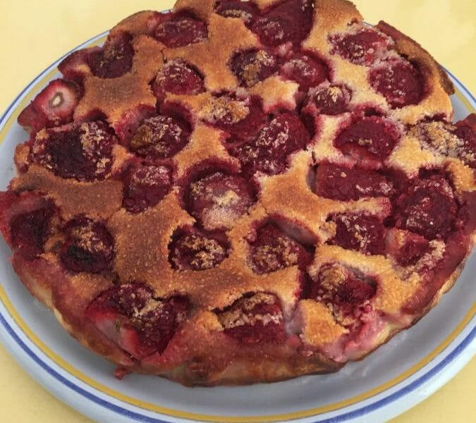 Cliquez pour zoomer ! Clafoutis aux fraises Thermomix par GRAVIRG