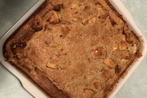 Cliquez pour zoomer ! Pudding au pain au Thermomix