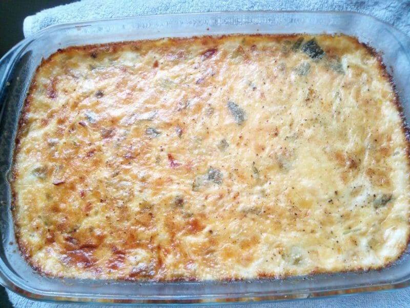 Cliquez pour zoomer ! Clafoutis de poireaux et lardons Thermomix par Jeanmicook