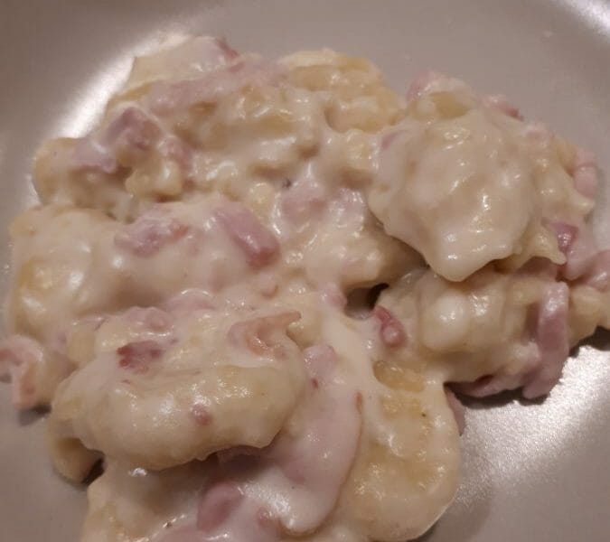 Cliquez pour zoomer ! Knepps à la crème et aux lardons Thermomix par Jennydoudou