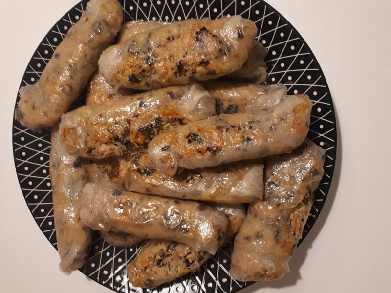 Cliquez pour zoomer ! Nems au poulet Thermomix par Jennydoudou