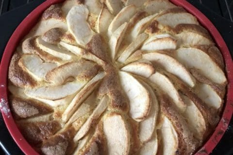 Cliquez pour zoomer ! Gâteau aux pommes et mascarpone au Thermomix