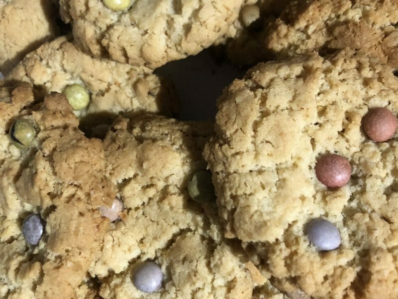 Cliquez pour zoomer ! Biscuits aux flocons d’avoine et amandes Thermomix par Camille33190