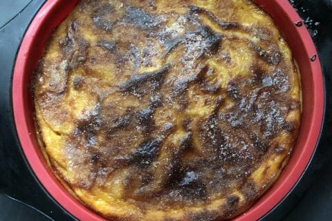 Cliquez pour zoomer ! Flognarde aux pommes (clafoutis aux pommes) au Thermomix