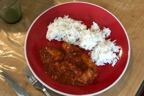 Cliquez pour zoomer ! Rougail saucisse au Thermomix