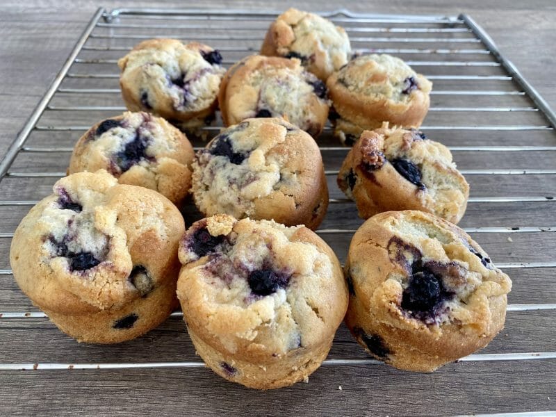 Cliquez pour zoomer ! Muffins aux myrtilles Thermomix par Emma21