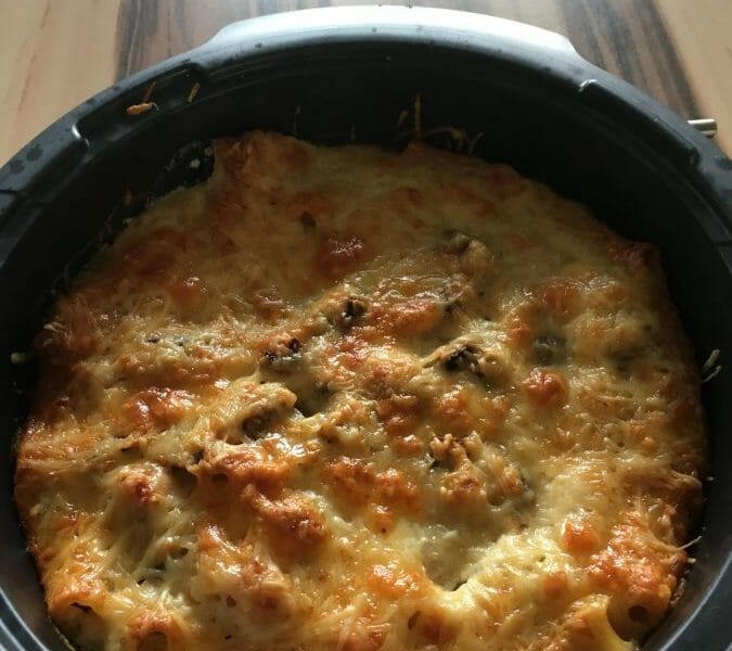 Cliquez pour zoomer ! Gratin de fusilli au jambon Thermomix par Roger24