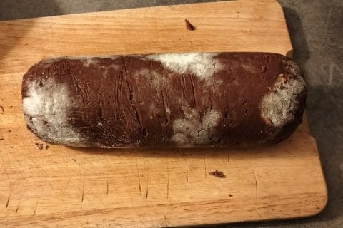 Cliquez pour zoomer ! Saucisson au chocolat Thermomix par Natacha&Eric
