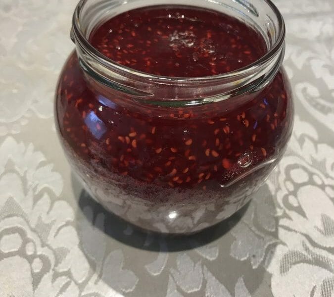 Cliquez pour zoomer ! Confiture de framboises Thermomix par Cerise3108